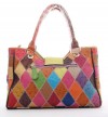 Patchwork Ostrich Leather Bag
